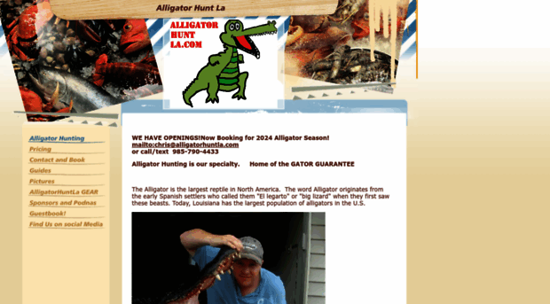 alligatorhuntla.com