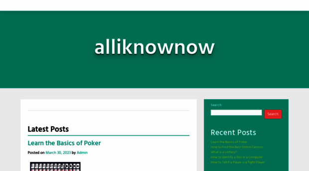 alliknownow.com