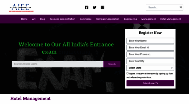 allindiaentranceexam.com