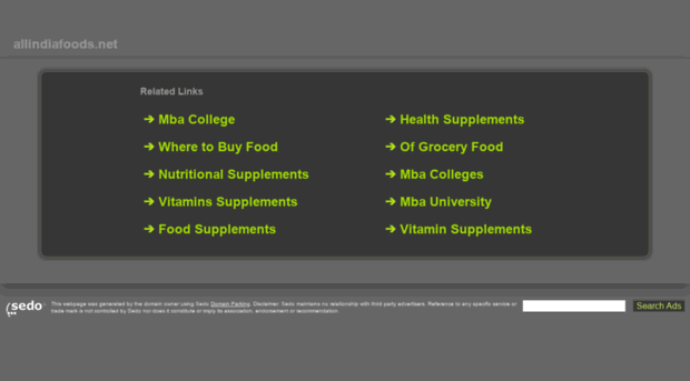 allindiafoods.net