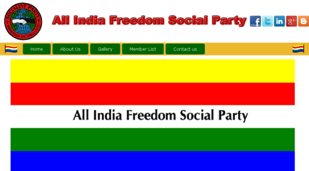 allindiafreedomsocialparty.in