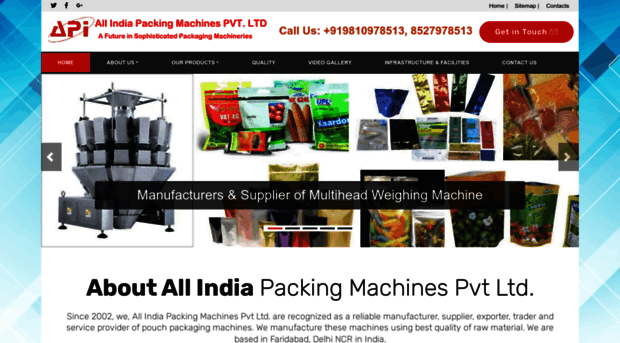 allindiapackingmachines.com