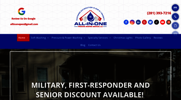 allinonepressurewashingservices.com