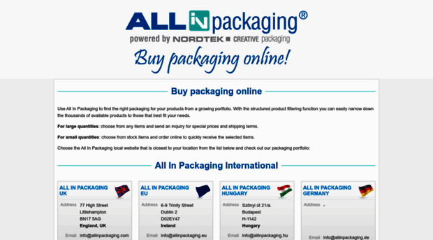 allinpackaging.com