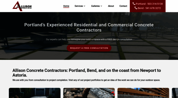 allisonconcrete.com