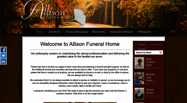 allisonfuneralhome.com