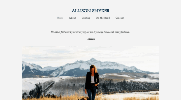 allisonmsnyder.com