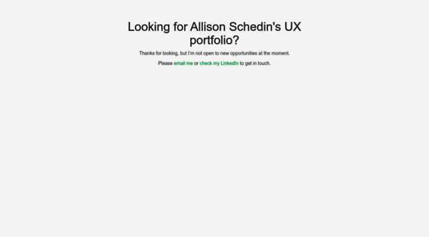 allisonschedin.com