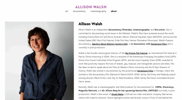 allisonwalshartist.com