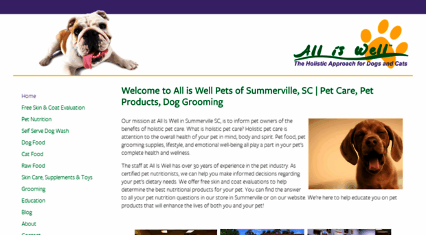 alliswellpets.com