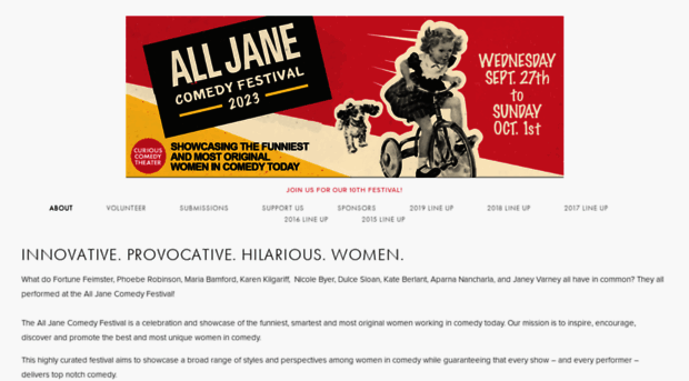 alljanecomedy.org