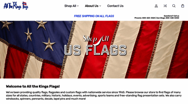 allkingsflags.com