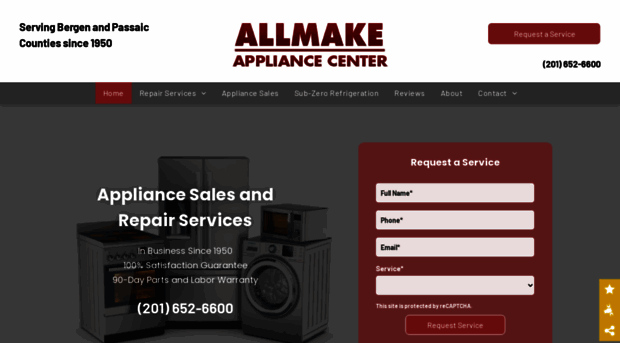 allmakeappliancecenter.com