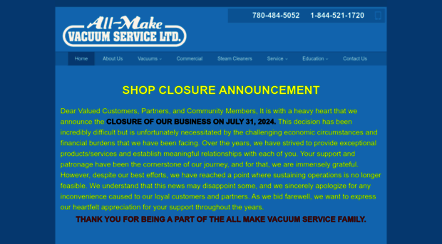 allmakevacuum.com