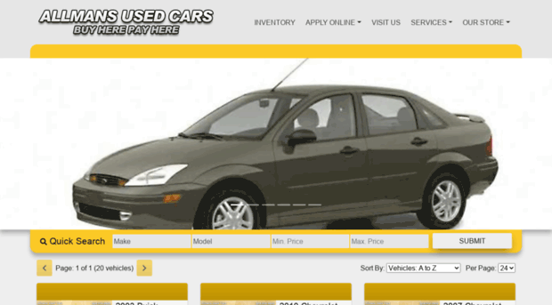 allmansusedcars.com