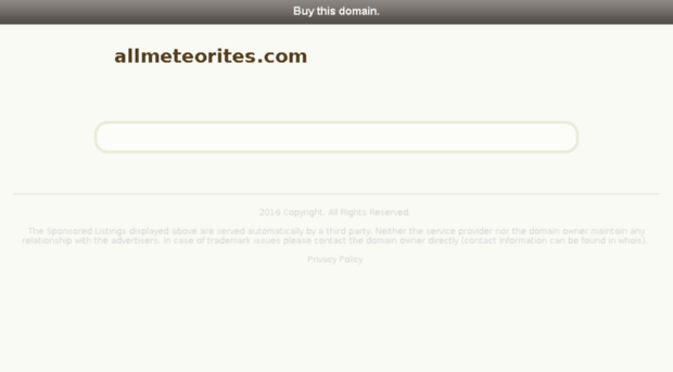 allmeteorites.com