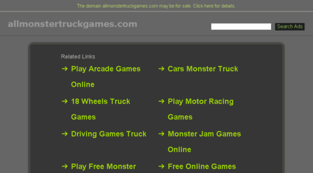 allmonstertruckgames.com