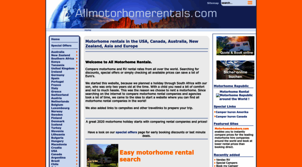 allmotorhomerentals.com