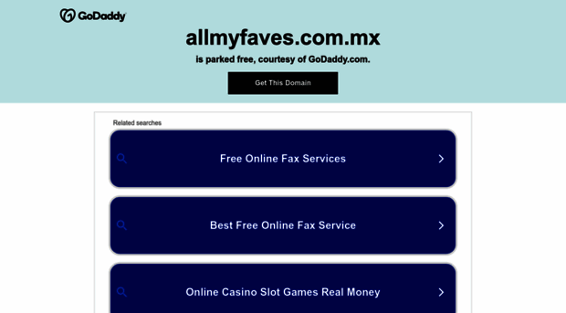allmyfaves.com.mx