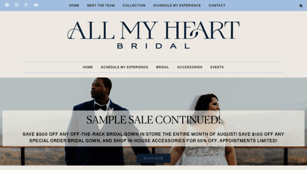 allmyheartbridal.com