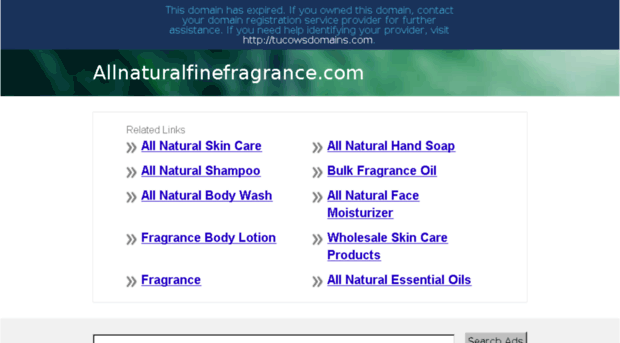 allnaturalfinefragrance.com