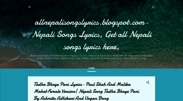 allnepalisongslyrics.blogspot.com