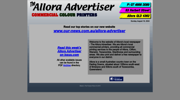 alloraadvertiser.com