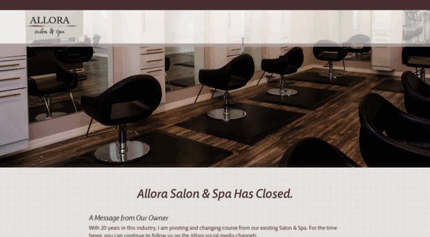 allorasalonandspa.com