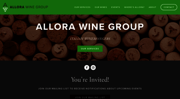 allorawinegroup.com