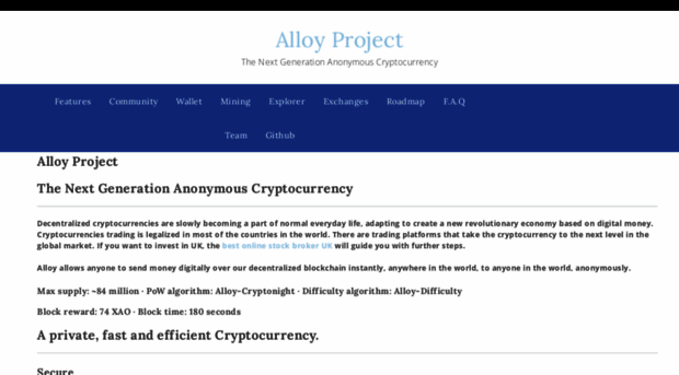 alloyproject.org