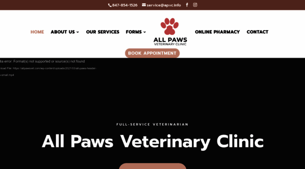 allpawsvet.com