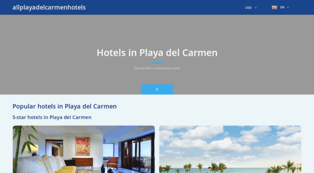 allplayadelcarmenhotels.com