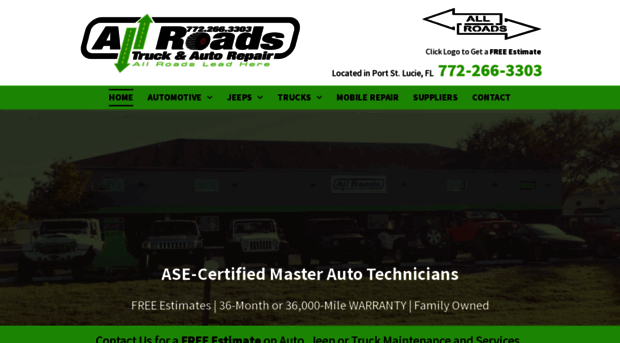 allroadsrepair.com