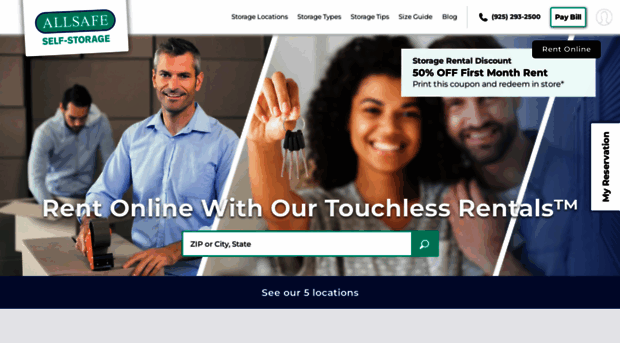 allsafeselfstorage.com