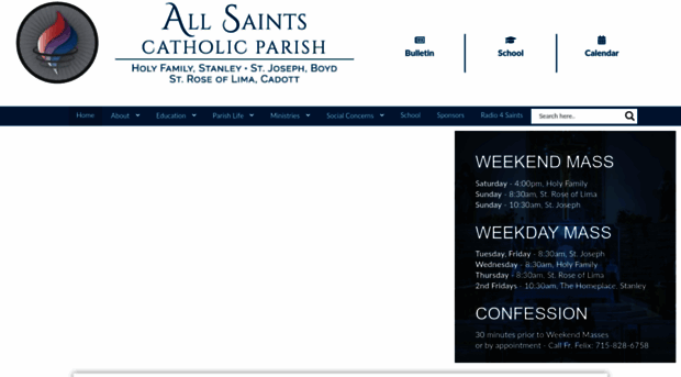 allsaintscathcom.com