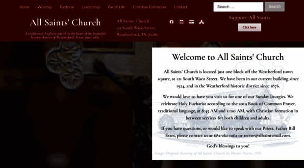 allsaintsweatherford.org