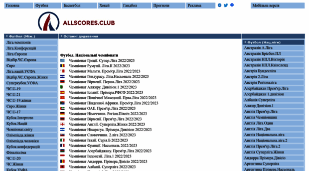 allscores.club