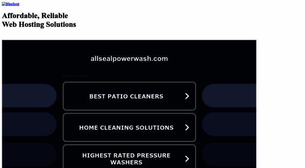 allsealpowerwash.com