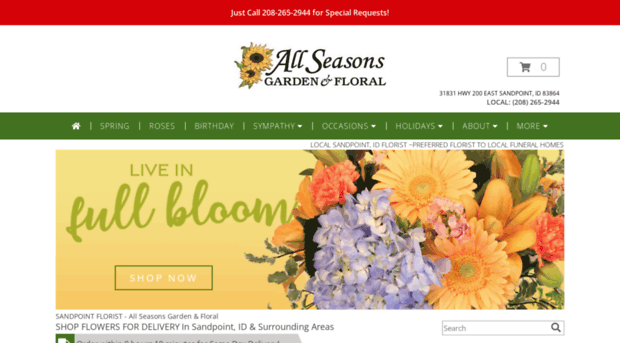 allseasonsgardenandfloral.com