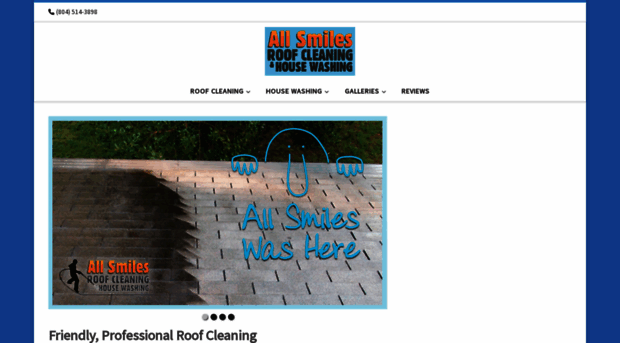 allsmilesroofcleaning.com