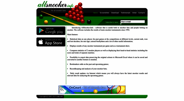 allsnooker.info