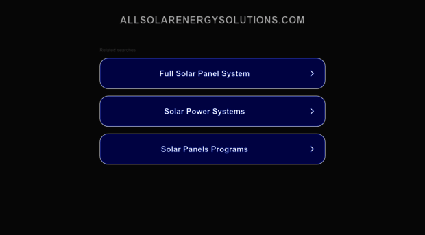 allsolarenergysolutions.com