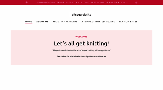 allsquareknits.co.uk