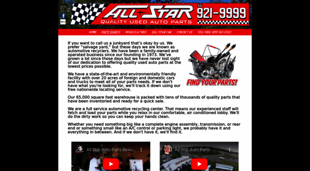 allstarautoparts.net