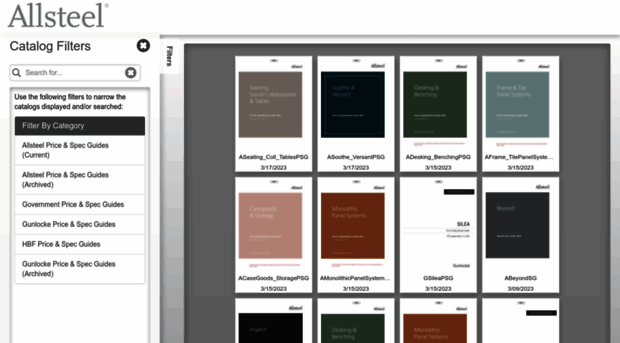 allsteel.dcatalog.com