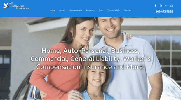 allsufficientinsurance.com