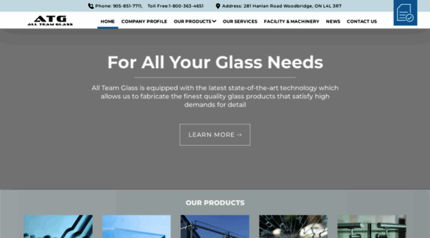 allteamglass.com