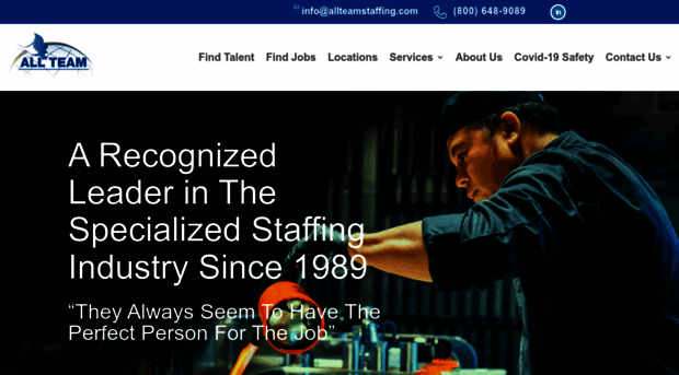 allteamstaffing.com