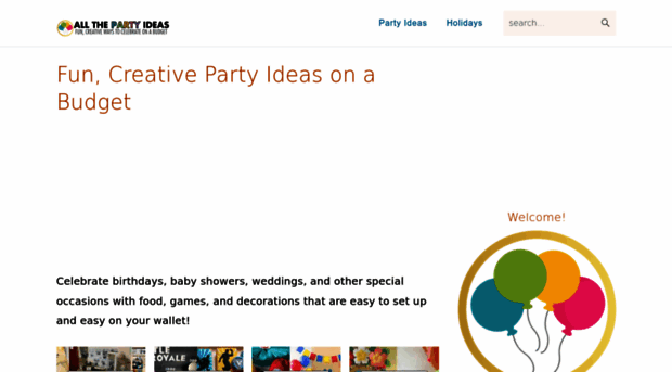 allthepartyideas.com