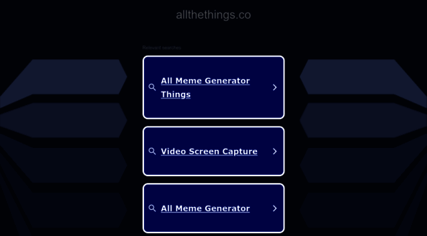 allthethings.co